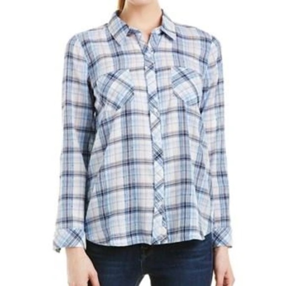Soft Joie Lilya Plaid Button Down | XS - Picture 8 of 8